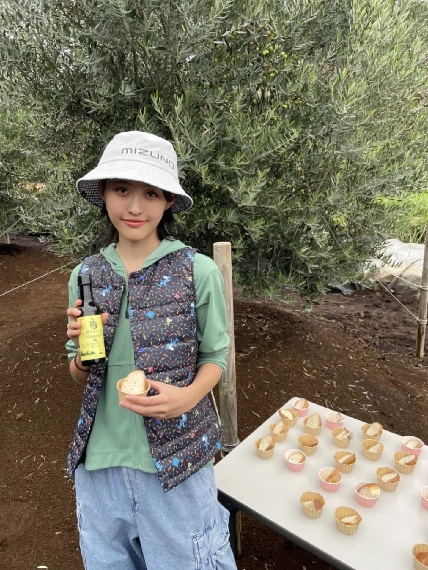 オリーブオイル試食