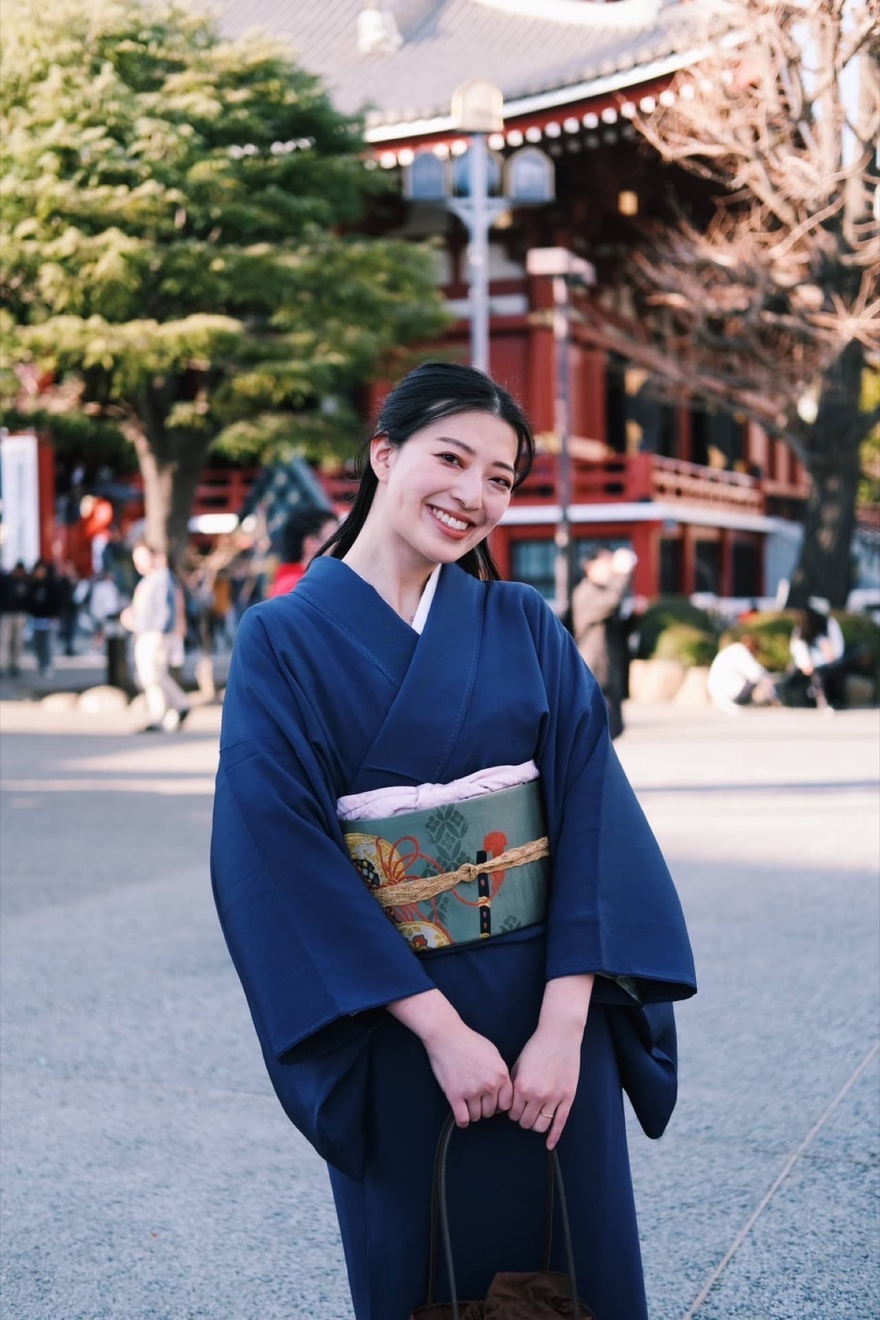 エシカルモデル 着物ポートレート