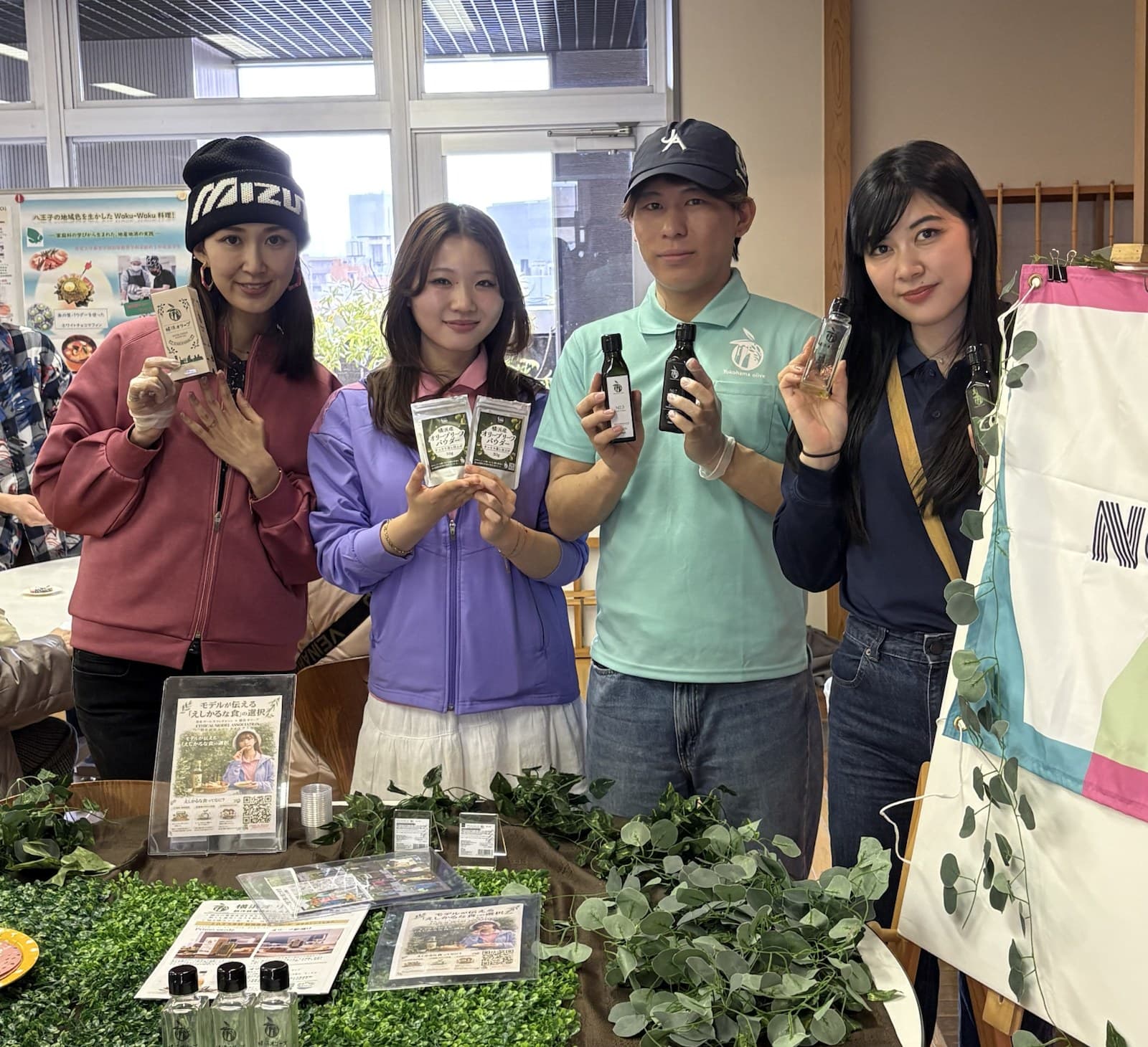 Exhibiting at the Consumer Life Festival to Promote Yokohama Olive