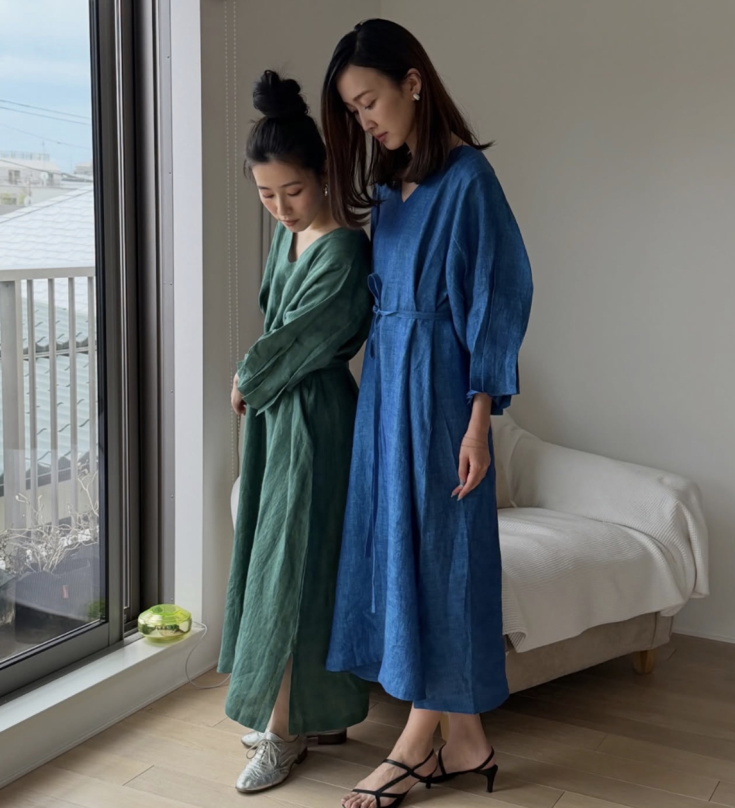 スローファッションブランドTHE HANDMADE EDIT のLOOK撮影を行いました